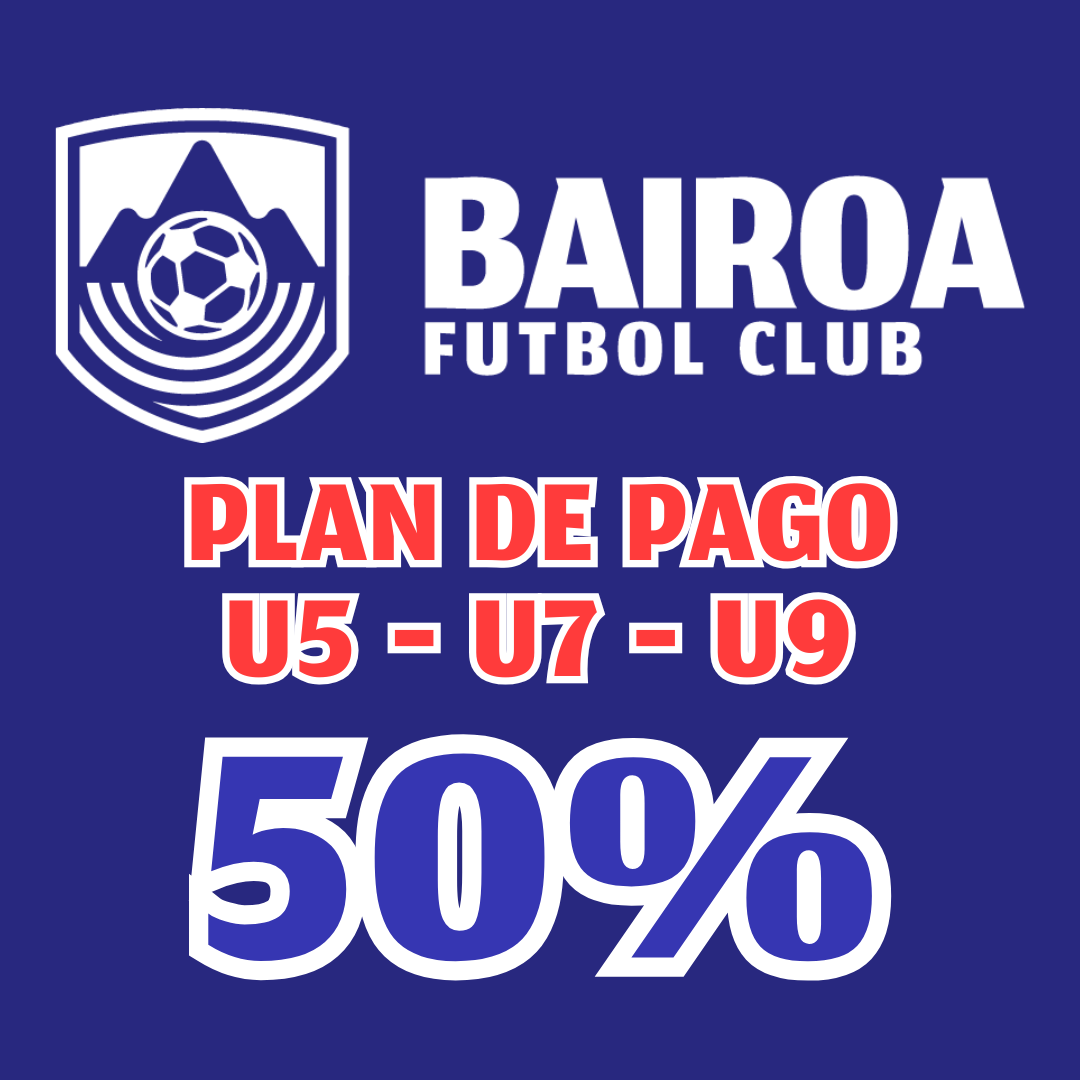 Plan de pago 50% (U5, U7, U9)